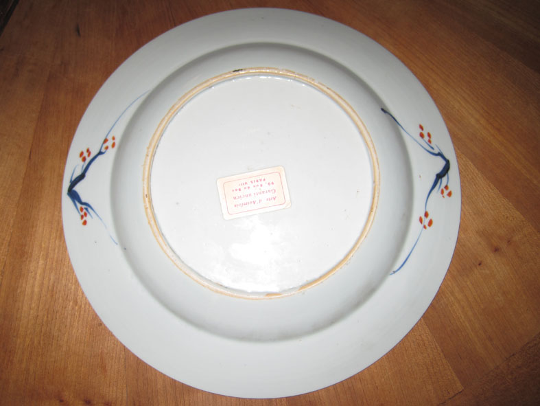 Paire d'assiettes en porcelaine de Chine