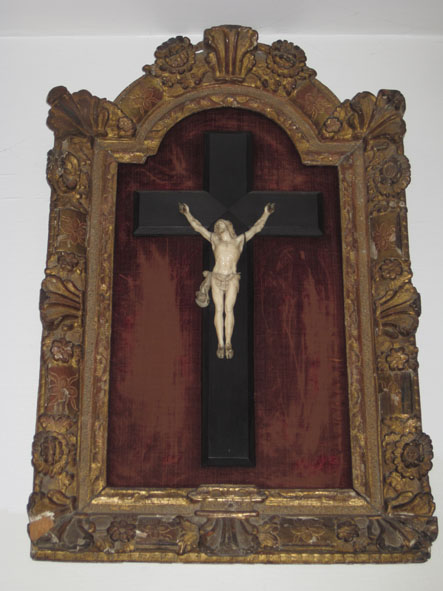 Important Christ en ivoire XVIIème