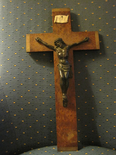 Crucifix en bronze