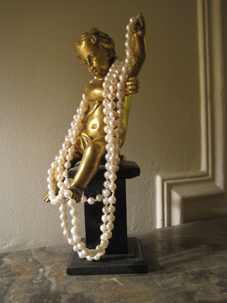 Sautoir perles baroques Akoya